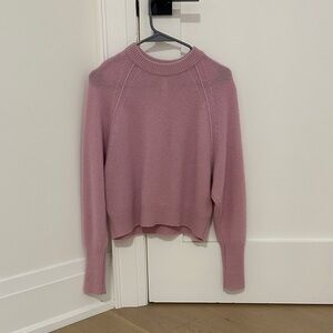 Babaton Dusty Rose Crew Neck Sweater